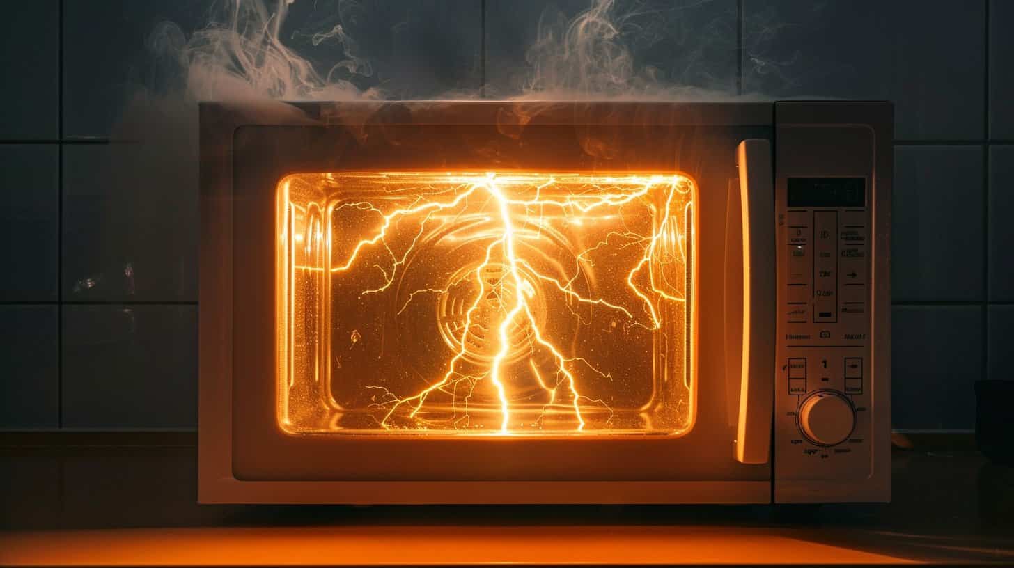رفع جرقه زدن داخل مایکروویو